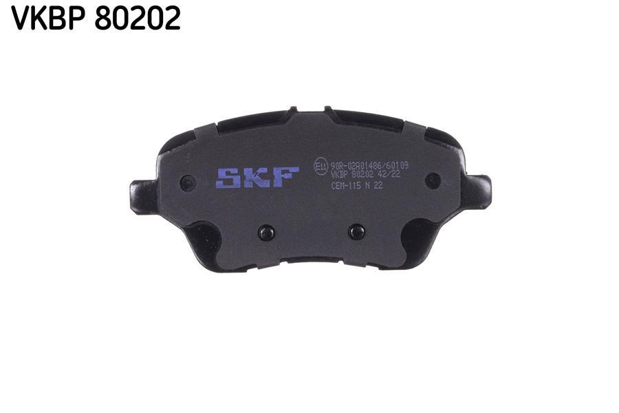 Jogo de 4 pastilhas de travão SKF ref. VKBP 80202